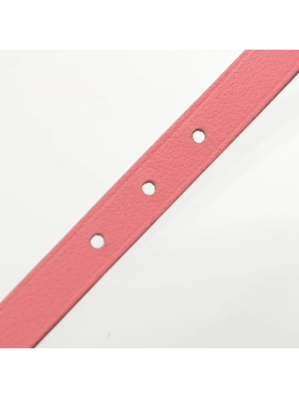 Hermes Behapi Double Tour Bracelet Swift Pink Bordeaux